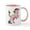 White/Pink Inside, variant on CafePress - Rainbow Unicorn - 11 oz Ceramic Mug - Novelty Coffee Tea Cup