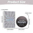 thumbnail image 3 of Monochrome Shadow Highlight Brighten Color Shadow Powder Easy To Color Highlight Powder 8G, Makeup Eye Shadow, 3 of 9