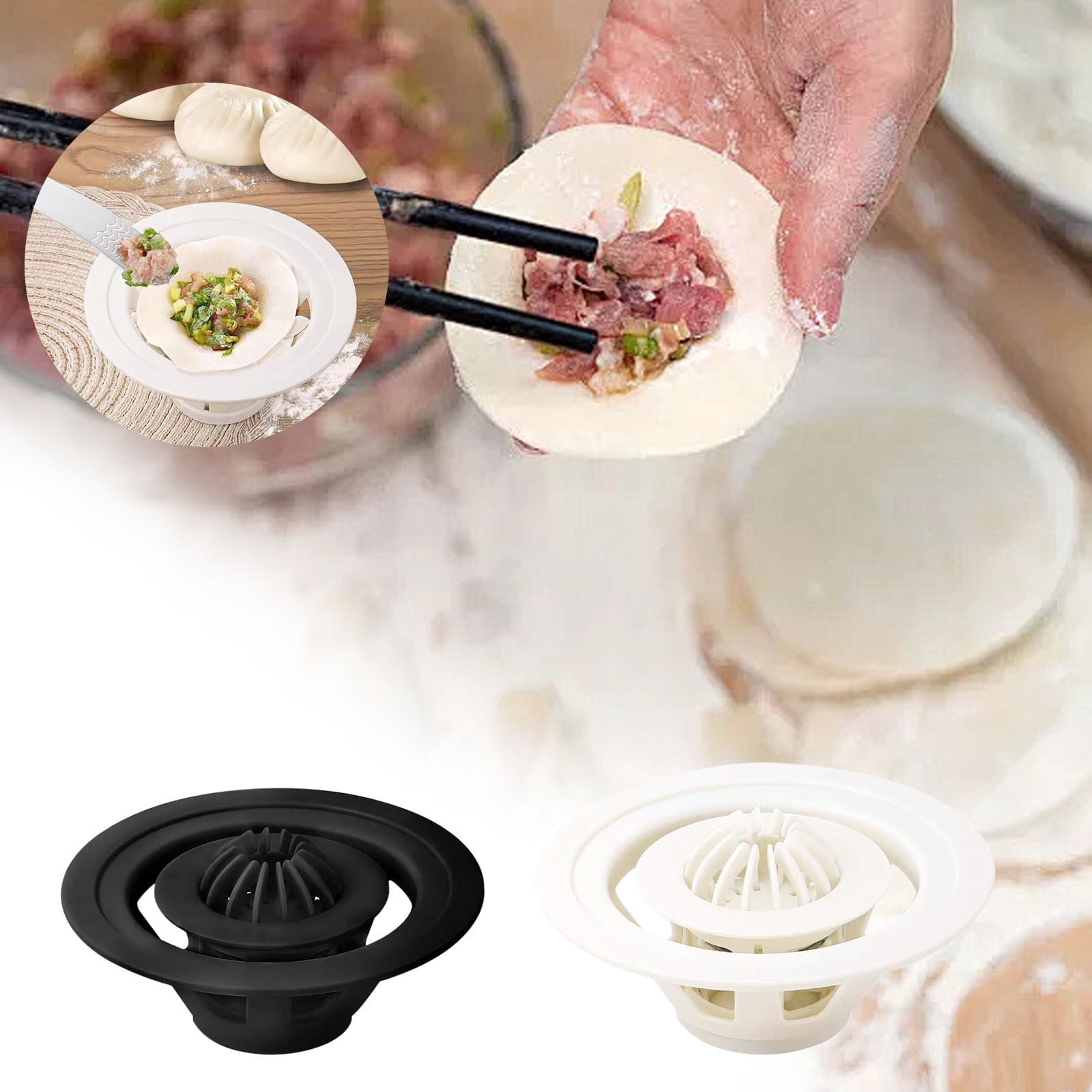 Xihbxyly Máquina para Hacer Empanadillas con Forma de Flor, Manual ...