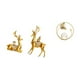 thumbnail image 5 of Elegantes figuras decorativas de renos y bolas de cristal, esculturas de alces para escritorio, estantería, oficina, sala de estar, dormitorio, pasill, 5 of 8