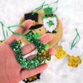 thumbnail image 3 of nvzhuang Irish Day Tree Tree Ornament Hanging Hats Shamrock Letters Gnomes Ornaments for Christmas Tree Party Home Decorations, 3 of 8