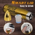 thumbnail image 4 of Bullet Tumbler for Men Best Dad Ever Tumbler Stainless Steel Black Bullet Tumblers - Gifts for Him, Husband Gifts From Wife - Gifts for Husband for Anniversary, Husband Birthday Gift, 4 of 6