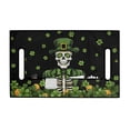 thumbnail image 2 of Whosucclay Lucky Hat Skull Pattern Comfort Golf Cart Seat Protector, with Storage Pockets Thick Golf Cart Protector for EZGO Club Car Yamaha, 52.36" x 32.28", 2 of 7