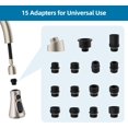 Universal Kitchen Faucet Head Replacement 3 Function Pull Down Sink