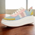 thumbnail image 4 of Zapatos Deportivos Casuales para Mujer Cómodos Antideslizantes Colores Mezclados Y Trotar, 4 of 9
