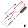 thumbnail image 1 of LED Light Motorcycle Helmet Kit Night Riding Signal odes Flashing Bar M P7P8, 1 of 9
