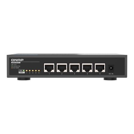 QNAP QSW32055TUS 5-Port 10GBASE-T Unmanaged Switch