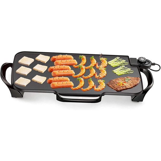 ExtraLarge Nonstick Electric Griddle 22Inch, with Removable Handles