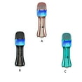 thumbnail image 3 of Maoww KTV Microphone Sans Fil Haut-Parleur Dynamique Sensible Lecteur Compatible Bluetooth Récepteur Micro Forte Compatibilité Appareil de Chant Noir, 3 of 7