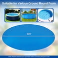 thumbnail image 3 of Costway 12ft x 30in Metal Frame Above Ground Swimming Pool with 12 FT Solar Pool Cover, 3 of 9