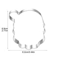 thumbnail image 3 of CJiaWei Stainless Steel Moulds For Baking Christmas Cookies Cakes And Fondant Durable Kitchen Tools For Chefs And Home, 3 of 5