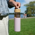 thumbnail image 6 of Pinky Up Dana Loose Leaf Tea Infuser Tumbler, Travel Mug, 16oz, Lavender, 6 of 9