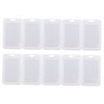 thumbnail image 4 of CCOCC 20Pack Plastic Badge Holders Waterproof Clear Name Tag Holders for Home Office School Use Clear Id Badge Holder, 4 of 8