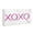 Pink, variant on XOXO 11.75" Contemporary Glam Acrylic Box USB Operated LED Neon Light, Pink
