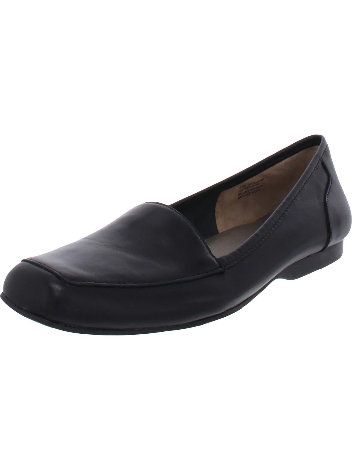 Array Womens Eliza Leather Square Toe Loafers