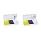 thumbnail image 1 of Divisor de Caja de Almacenamiento de Pastillas Portátil de Plástico PP Organizador de Tabletas Blanco 2Conjunto Wosthever, 1 of 6