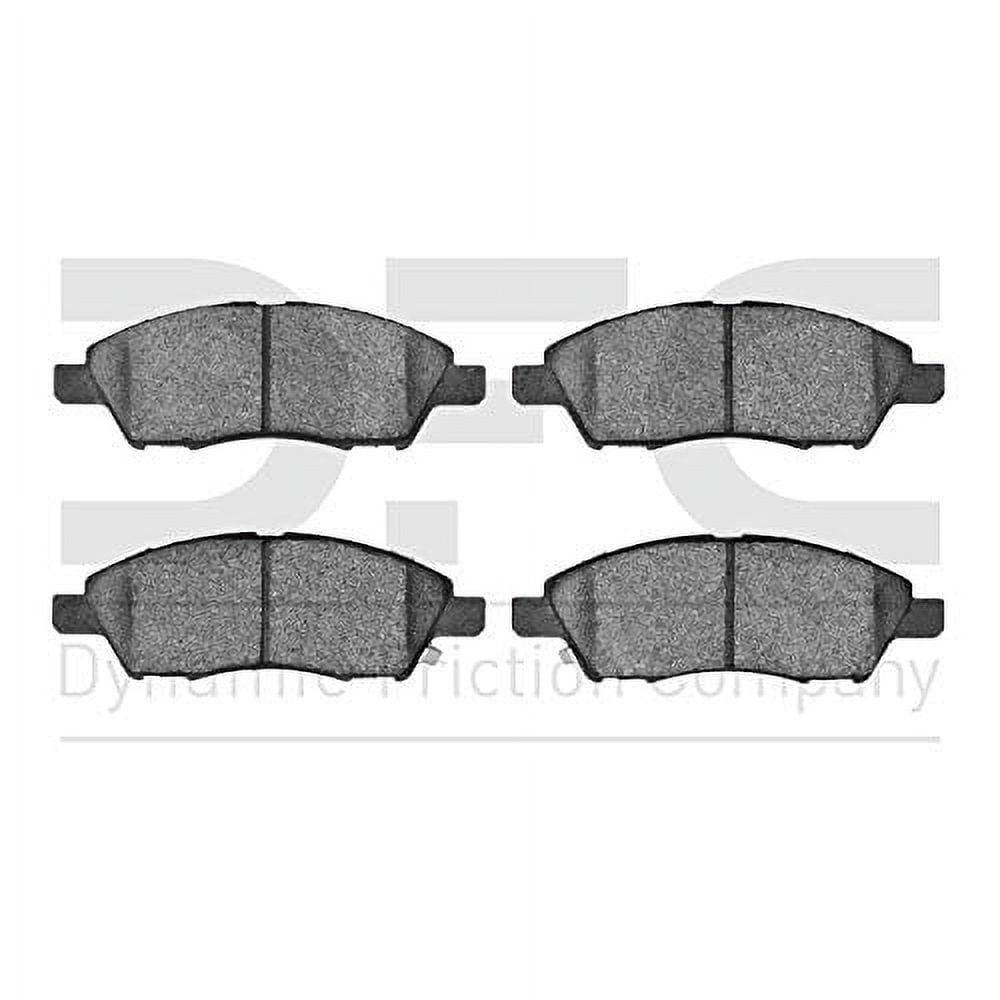 Dynamic 1551-1592-00 DFC 5000 Advanced Brake Pads - Ceramic Fits select: 2012-2019 NISSAN VERSA, 2014-2019 NISSAN VERSA NOTE