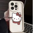 thumbnail image 3 of Original Sanrio Hello Kitty Phone Case For iPhone 14 13 11 12 15 Pro Max X XS XR 8 7 Plus Cartoon Cute Soft Shockproof Cover Y2K, 3 of 5