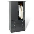 thumbnail image 1 of Prepac Edenvale Bedroom Wardrobe Armoire, 1 of 3