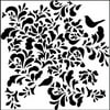 12" x 12" Design Template Paradise