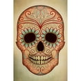 thumbnail image 3 of PI Studio 13x18 Black Modern Framed Museum Art Print Titled - Day of the Dead Skull II, 3 of 5