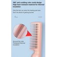 thumbnail image 3 of Peine para alisar el cabello, portátil, con tres ajustes de temperatura, mini USB, peine eléctrico calentado, 30 segundos de calentamiento rápido, con función de 360° para evitar quemaduras, alisador JAMW Sencillez, 3 of 5