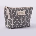 thumbnail image 5 of EIMELI Printed Cosmetic Bag Canvas Purse Zip Makeup Wash Storage Pouch (Style 4), 5 of 5