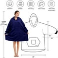 thumbnail image 2 of REDESS Wearable Blanket Hoodie, Oversized Blanket Hoodie Sweatshirt for Adults Women Men, 2 of 9