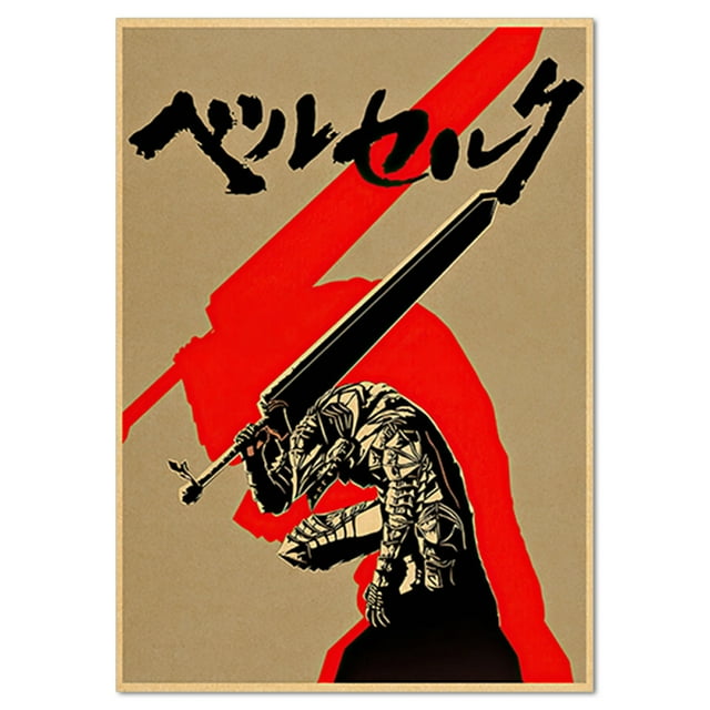 Lámina de póster Berserks for Home, papel de 30 x 42 cm, 100 g