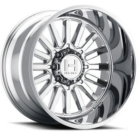 20x12 Hostile H127 Titan Armor Plated (Chrome) Wheel 8x180 (-44mm)