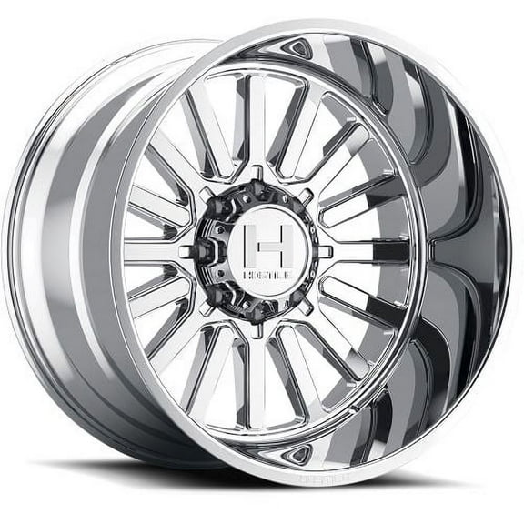 20x12 Hostile H127 Titan Armor Plated (Chrome) Wheel 8x180 (-44mm)