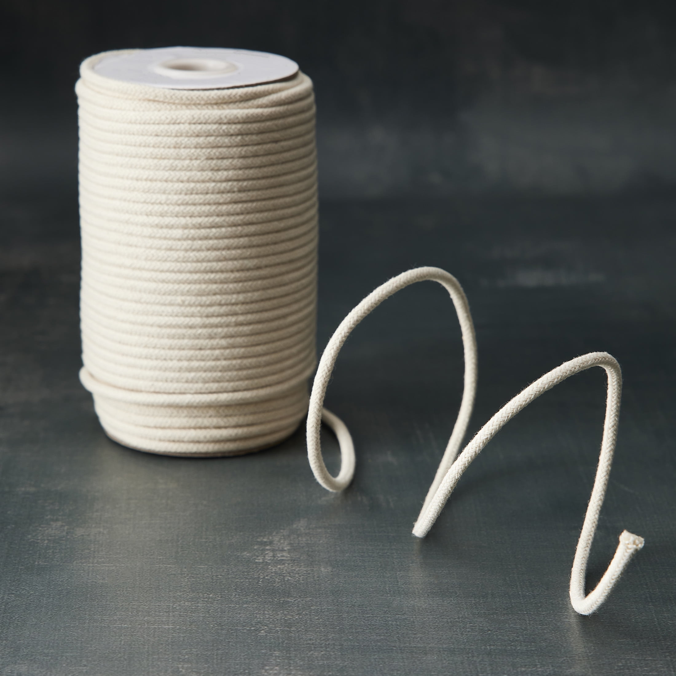 8 Pack: 4mm Natural Cotton Macrame Cord by Bead Landing