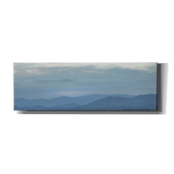 Epic Graffiti 'Ridge Blue Sunset'  by Life BeautifuLEE Canvas Wall Art, 60" x 20"