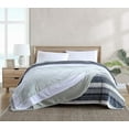 thumbnail image 4 of Tommy Bahama  Ultra Plush Collection  Blanket-Super Soft  Cozy Fleece, Reversible, Anti-Pill  Medium Weight, Oeko-Tex Certified, Twin, White Twin White, 4 of 5