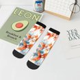 thumbnail image 7 of Naloa Three Goldfish Watercolor Splash Ankle Socks for Women Non Slip Socks No Show Socks Classic Low Cut Casual Socks Casual Socks, 7 of 7