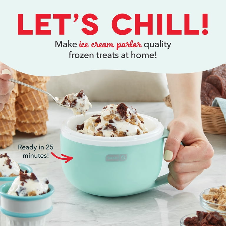 Dash My Mug Personal Ice Cream Maker, Aqua photo 2