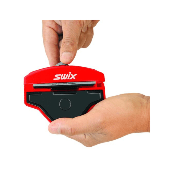 Swix Base-Side Dual Edger Ski Snowboard Tool with Metal File 9 Angles
