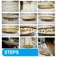 thumbnail image 6 of Wooden Sailboat Ship Kit - Home DIY Model, Classical Wooden Sailing Boats Scale Model Decorat, Wooden Ship Model Boat Kits for Kids and Adults Gifts Toy (400 * 150 * 270mm), 6 of 7