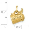 thumbnail image 2 of 14K Yellow Gold 3-D Beer Stein Charm, 2 of 2