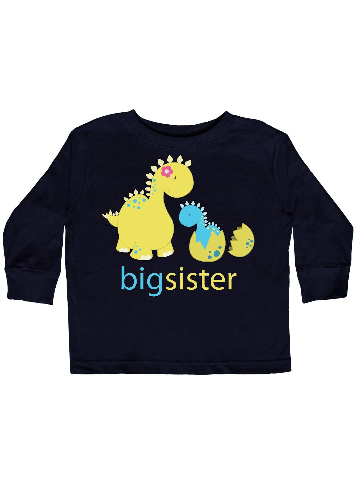 inktastic Big Sistersaurus Toddler Long Sleeve T-Shirt