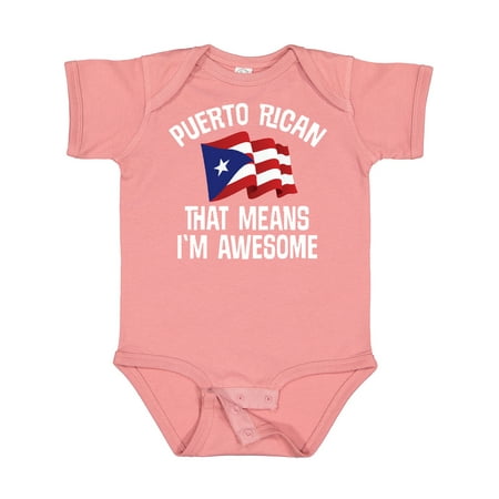 

Inktastic Puerto Rican Awesome Gift Baby Boy or Baby Girl Bodysuit