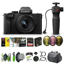 Panasonic Lumix G100D 4K Mirrorless Vlogging Camera for Video, Photography with 12-32mm Lens and Tripod Grip, 20.3MP Micro Four Thirds Pro Bundle