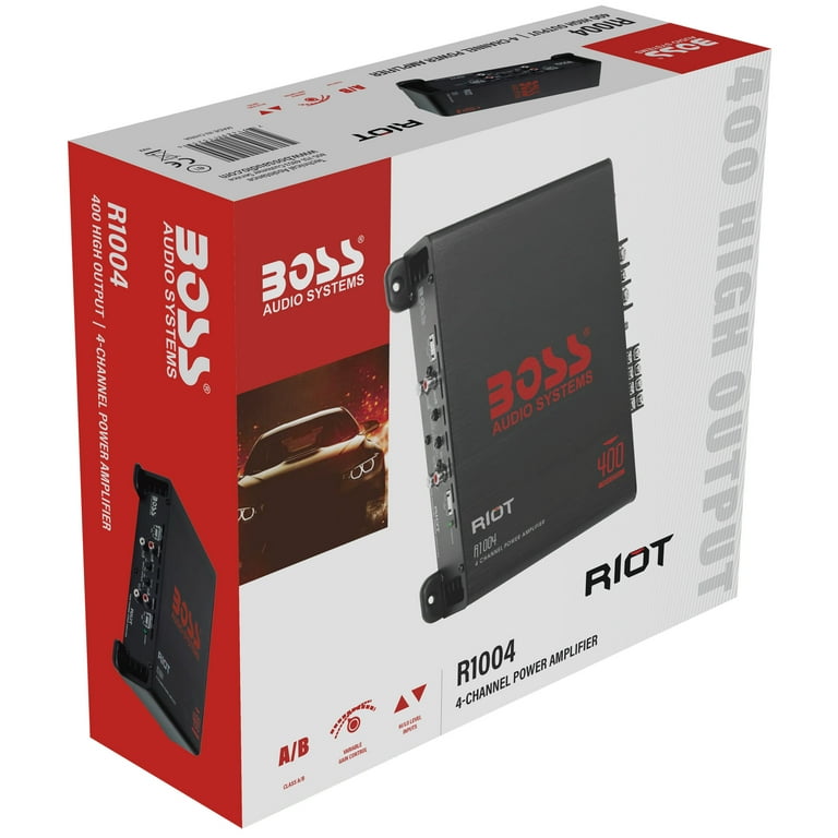 BOSS Audio Systems OX4.400 Onyx Series 4 Channel Class A/B