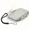 thumbnail image 1 of Estbridge Durable Waterproof & Shockproof Memory Card Storage Box with Multiple Compartments - White & Black Plastic Organizer for Secure Card Protection  Card Box Storage, 1 of 6