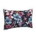 thumbnail image 2 of Bixox Flowers ad Butterflies Printed Pillow Protector,Super Soft Ideal for Home,Guests,Rentals - 14"x20", 2 of 8