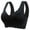 Black, variant on Everyday Bras for Women Full Support Sports Bra Athletic Bra Sports Bra Bulk Super Push up Bra Compression Bras Womens Bras Push up Front Closure Womens Sports Bra with Pads Seamless Bras Pink 2XL