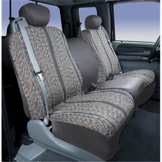 Elegant 2969314 Saddle Blanket Seat Cover Gray