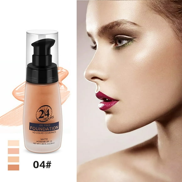 Reduced Price Best Concealer Liquid Foundation 24 Hours Long Lasting Concealer Liquid Foundation Oil Control Moisturizing Mattes Foundation Liquid 30ML
