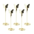 thumbnail image 1 of 5 Pcs Photo Clips Metal Table Number Holders Desktop Name Place Holders Menu Memo Clips for Wedding Banquet (Golden), 1 of 8