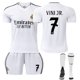thumbnail image 1 of 2425 Camiseta del Real Madrid traje de uniforme de fútbol local 8 Cross No. 9 Mbappe camiseta transfronteriza nuevo estiloNº 7 Vinicius+Calcetines, 1 of 2